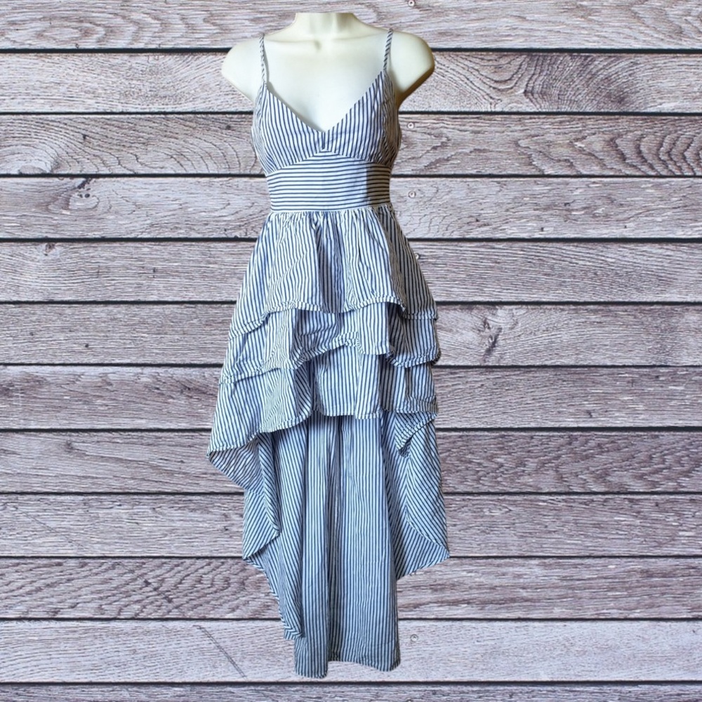 English Factory Striped Dress